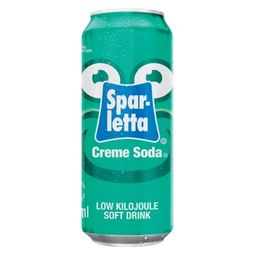 Sparletta Can Slim Creme Soda