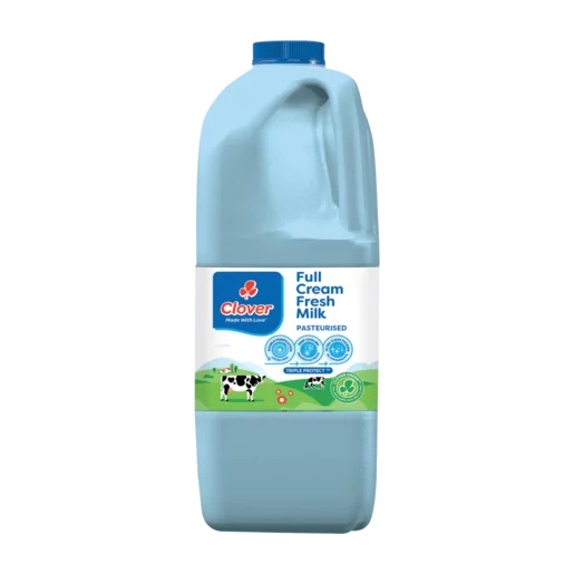 Clover Milk Fresh Full Cream Sq Bottle