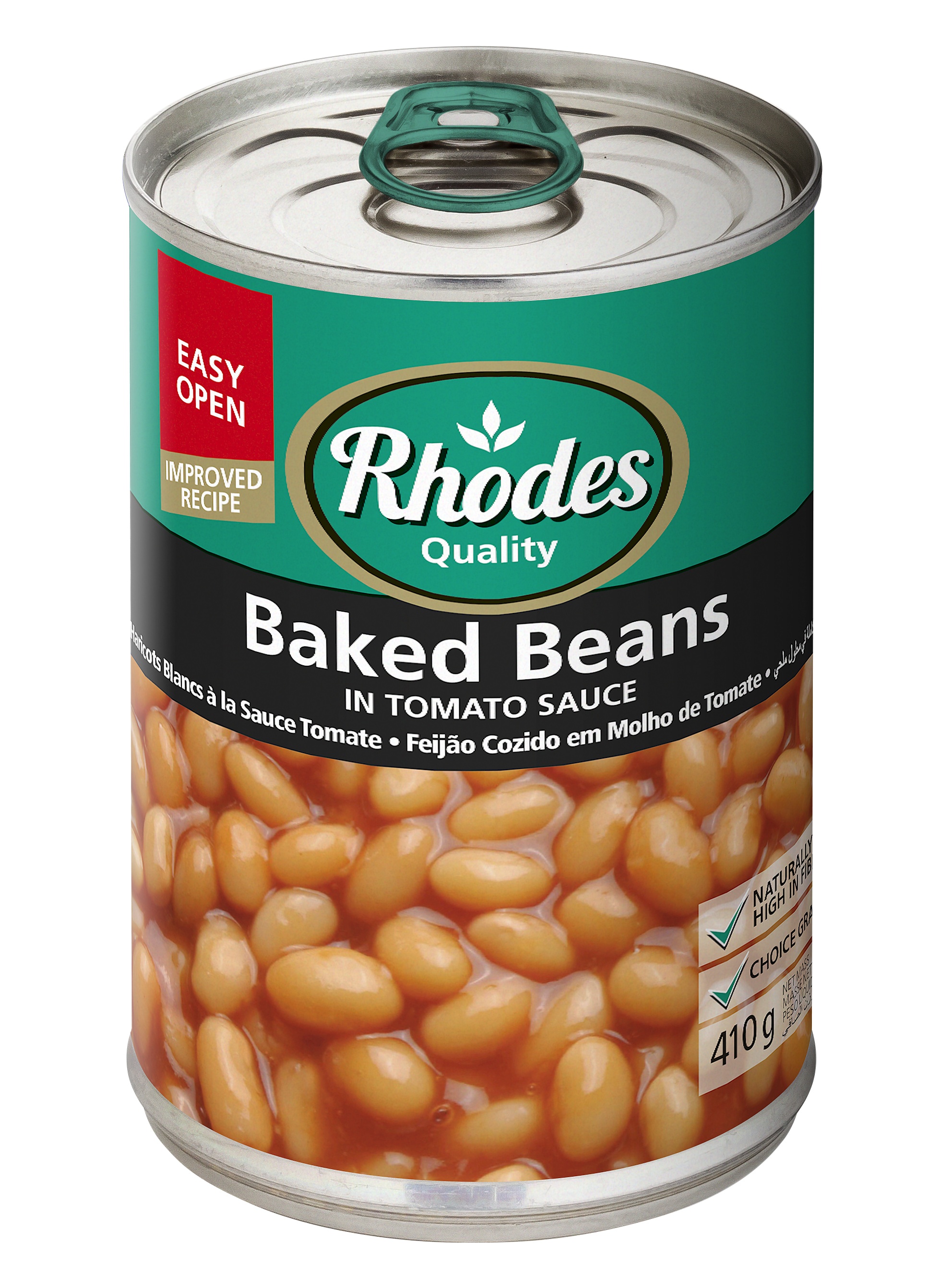 Rhodes Veg Baked Beans In Tom Sce