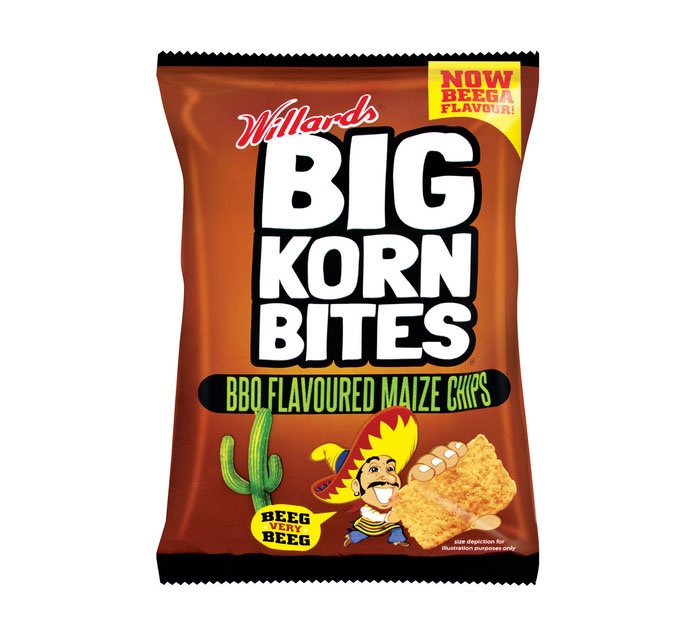 Willards Snaks Big Korn Bites Bbq S
