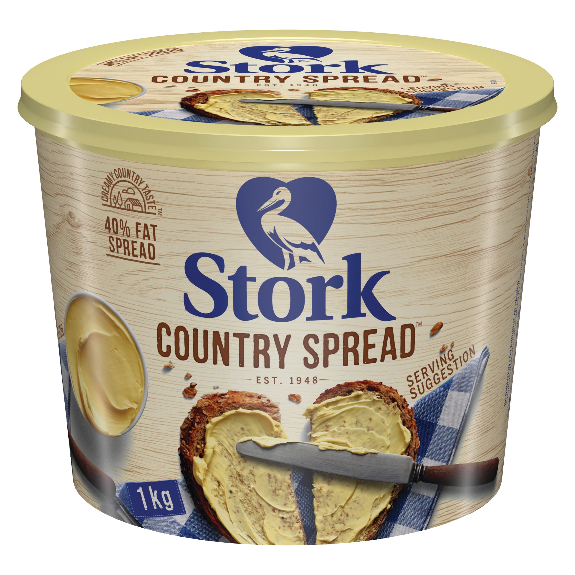 Stork Country Marg Tub Fat Spread