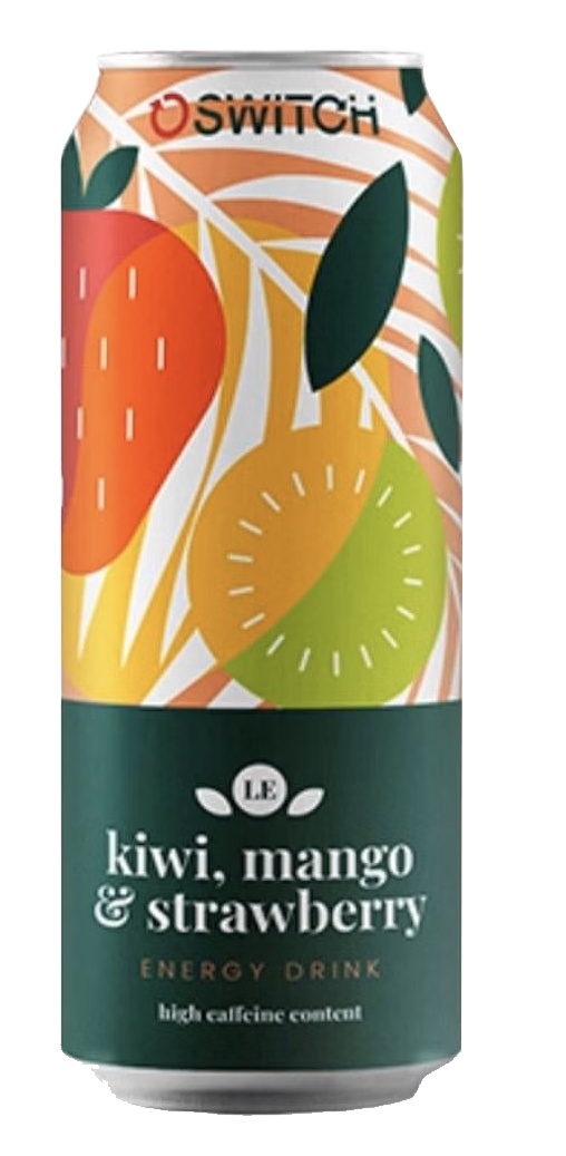 Switch Energy Drink Kiwi Mango Strawberry